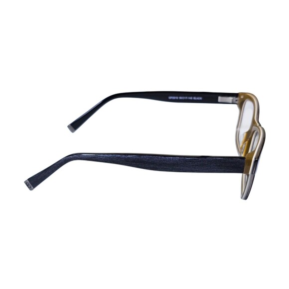 GIANNI PO WOMEN'S EYEGLASSES GP 2618 56-17 145 Black I Wear NWT DEMO LENSES - Picture 4 of 16